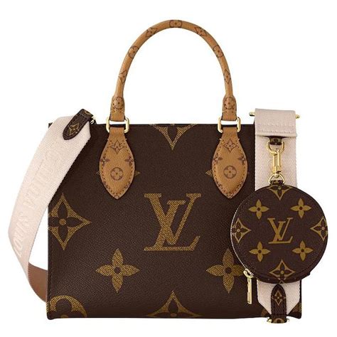 louis vuitton onthego pm|louis vuitton canvas totes.